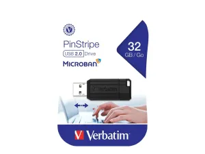 Verbatim PinStripe USB Drive - miniature 1