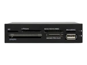 StarTech .com Lecteur de cartes mémoire interne de 3,5 pouces avec port USB 2.0 - miniature 5