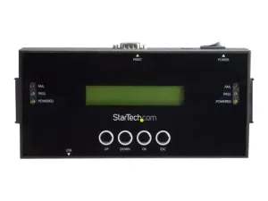 StarTech Duplicateur et Effaceur de HDD/SDD SAS/SATA 1:1, Cloneur HDD - miniature 3