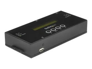 StarTech Duplicateur et Effaceur de HDD/SDD SAS/SATA 1:1, Cloneur HDD - miniature 2