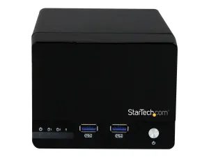 StarTech .com Boîtier RAID USB 3.0 pour 2 disques durs / HDD SATA III de 3,5 pouces avec UASP et hub / concentrateur USB à charge rapide - miniature 3