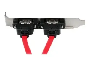 StarTech .com Support 2 SATA vers 2 Ports eSATA - miniature 5