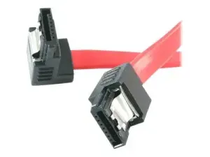 StarTech.com 12in Latching SATA to Right Angle SATA Serial ATA Cable (LSATA12RA1) - miniature 4