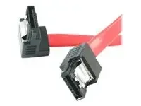 StarTech.com 12in Latching SATA to Right Angle SATA Serial ATA Cable (LSATA12RA1) - miniature 3