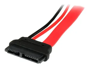 StarTech .com Adaptateur SATA Slimline de 15 cm vers SATA avec alimentation - miniature 5