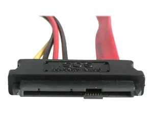 StarTech .com Câble adaptateur SAS SFF-8482 vers SATA avec alimentation LP4 - miniature 3