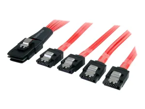 StarTech .com Cable SAS Serial Attached SCSI 1 m - miniature 1