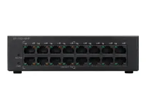 Cisco Small Business SF110D-16HP - miniature 3