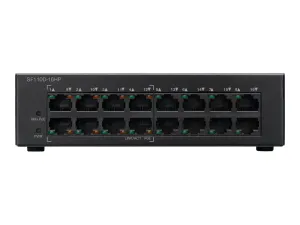 Cisco Small Business SF110D-16HP - miniature 1