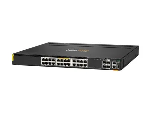 HPE Aruba Networking CX 6300M 24p Smart Rate 1G/2.5G/5G/10G Class6 PoE 2p 50G 2p 25G Switch - miniature 3