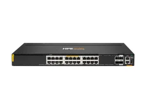 HPE Aruba Networking CX 6300M 24p Smart Rate 1G/2.5G/5G/10G Class6 PoE 2p 50G 2p 25G Switch - miniature 1