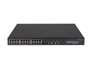 HPE FlexNetwork 5140 24G PoE+ 2SFP+ 2XGT EI - miniature 1