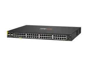 HPE Aruba Networking CX 6000 48p 10M/100M/1G Class4 PoE 4p SFP 1G 370W Switch - miniature 2