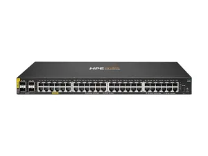 HPE Aruba Networking CX 6000 48p 10M/100M/1G Class4 PoE 4p SFP 1G 370W Switch - miniature 3