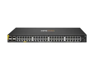 HPE Aruba Networking CX 6000 48p 10M/100M/1G Class4 PoE 4p SFP 1G 740W Switch - miniature 1