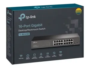 TP-Link Commutateur Gigabit 16 ports TL-SG1016D - miniature 5