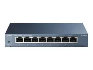TP-Link Commutateur Gigabit métallique TL-SG108 à 8 ports - miniature 1