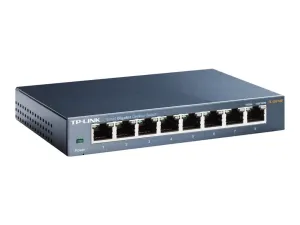 TP-Link Commutateur Gigabit métallique TL-SG108 à 8 ports - miniature 3
