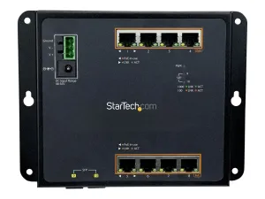 Startech Switch Gigabit Ethernet géré à 8 ports PoE+ avec 2 connexions SFP - miniature 5