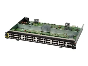 HPE Aruba 6400 48-port 1GbE Class 4 PoE and 4-port SFP56 v2 Module - miniature 5