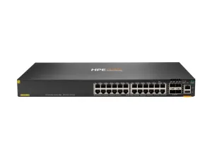 HPE Aruba 6200F 24G Class4 PoE 4SFP+ 370W Switch - miniature 1