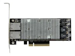 Startech Carte réseau PCI Express à 2 ports 10GBase-T Ethernet avec chipset Intel X540 - miniature 1