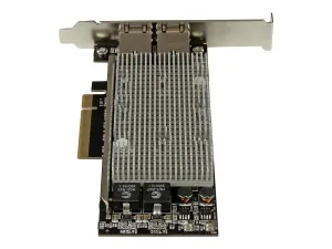 Startech Carte réseau PCI Express à 2 ports 10GBase-T Ethernet avec chipset Intel X540 - miniature 4