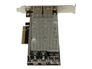 Startech Carte réseau PCI Express à 2 ports 10GBase-T Ethernet avec chipset Intel X540 - miniature 2