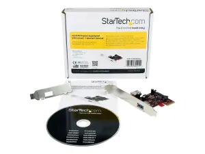 StarTech .com Carte Contrôleur PCI Express vers 2 Ports USB 3.0 avec Support UASP - miniature 2