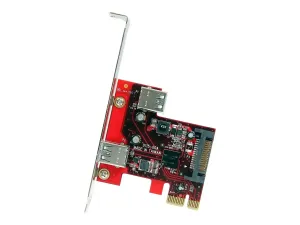 StarTech .com Carte Contrôleur PCI Express vers 2 Ports USB 3.0 avec Support UASP - miniature 3