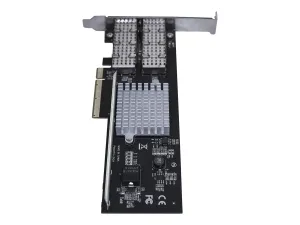Startech Carte réseau PCIe à 2 ports QSFP+ 40G pour serveur - miniature 3