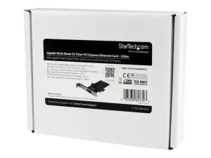 StarTech .com Carte réseau PCI Express à 1 port fibre optique Gigabit Ethernet Multimode SC - miniature 4