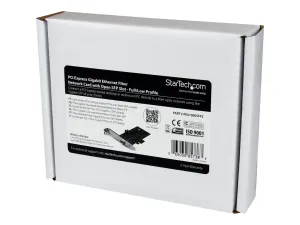 StarTech .com Carte réseau PCI Express à 1 port fibre optique Gigabit Ethernet avec SFP ouvert - miniature 4