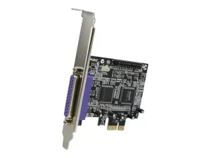 StarTech .com Carte PCI Express 2 ports paralleles DB25 - miniature 1