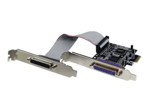 StarTech .com Carte PCI Express 2 ports paralleles DB25 - miniature 2
