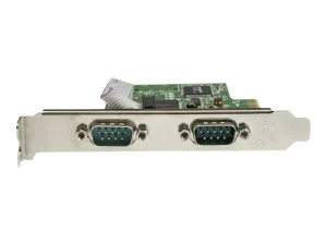 Startech Carte PCI Express à 2 ports série DB9 RS232 - miniature 2