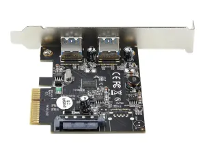 Startech Carte PCIe 2 Ports USB - miniature 2