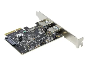 Startech Carte PCIe 2 Ports USB - miniature 4