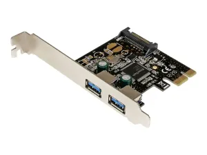 Startech Carte contrôleur PCIe à 2 ports USB 3.0 - miniature 3