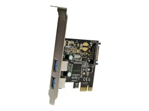 Startech Carte contrôleur PCIe à 2 ports USB 3.0 - miniature 2