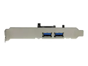 Startech Carte Contrôleur PCI Express (PCIe) vers 2 ports USB 3.0 avec UASP - miniature 4