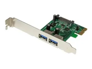 Startech Carte Contrôleur PCI Express (PCIe) vers 2 ports USB 3.0 avec UASP - miniature 2