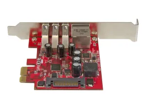 StarTech .com Carte PCI Express à 3 ports USB 3.0 et 1 port Gigabit Ethernet avec UASP - miniature 5