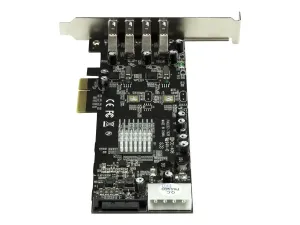 Startech Carte contrôleur PCIe à 4 ports USB 3.0 avec 2 voies dédiées - miniature 3