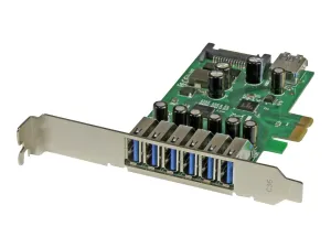 StarTech .com Carte contrôleur PCI Express à 7 ports USB 3.0 - miniature 4