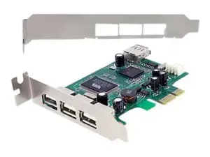 StarTech .com Carte contrôleur PCIe à 4 ports USB 2.0 - miniature 4