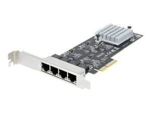 Startech Carte Réseau PCIe à 4 Ports 2,5 Gbps NBASE-T, Intel I225-V - miniature 2