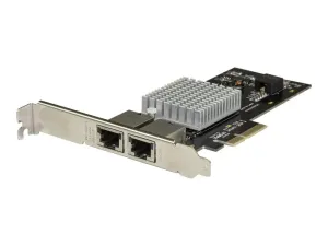 Startech Carte réseau PCI Express à 2 ports 10GBASE-T / NBASE-T avec chipset Intel X550 - miniature 3
