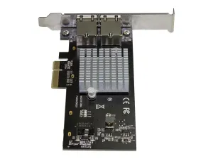 Startech Carte réseau PCI Express à 2 ports 10GBASE-T / NBASE-T avec chipset Intel X550