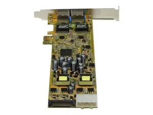 StarTech .com Carte Réseau PCI Express 2 ports Gigabit Ethernet RJ45 10/100/1000Mbps - miniature 4